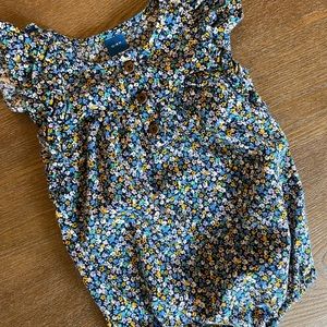 12-18m Old Navy Floral Bubble Romper
